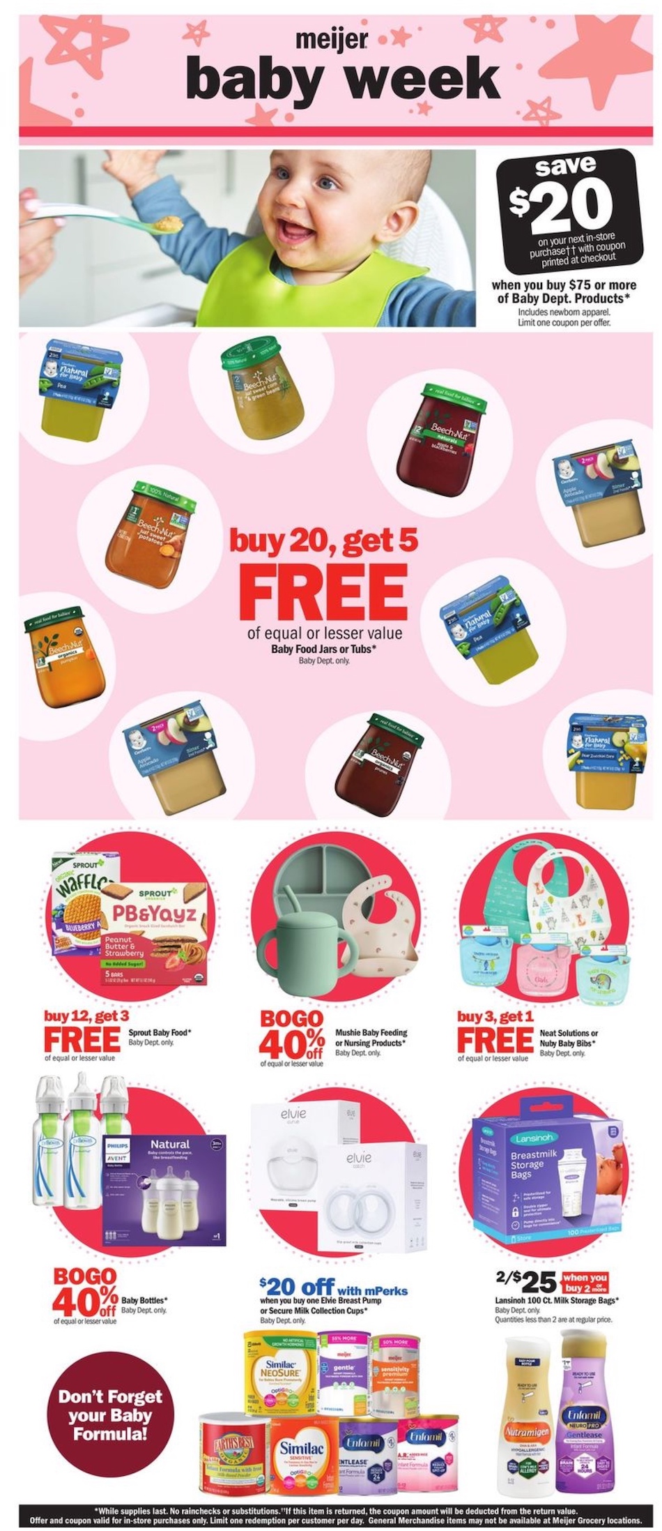 Meijer Ad Baby Week February 12th – 18th, 2023 Page 2