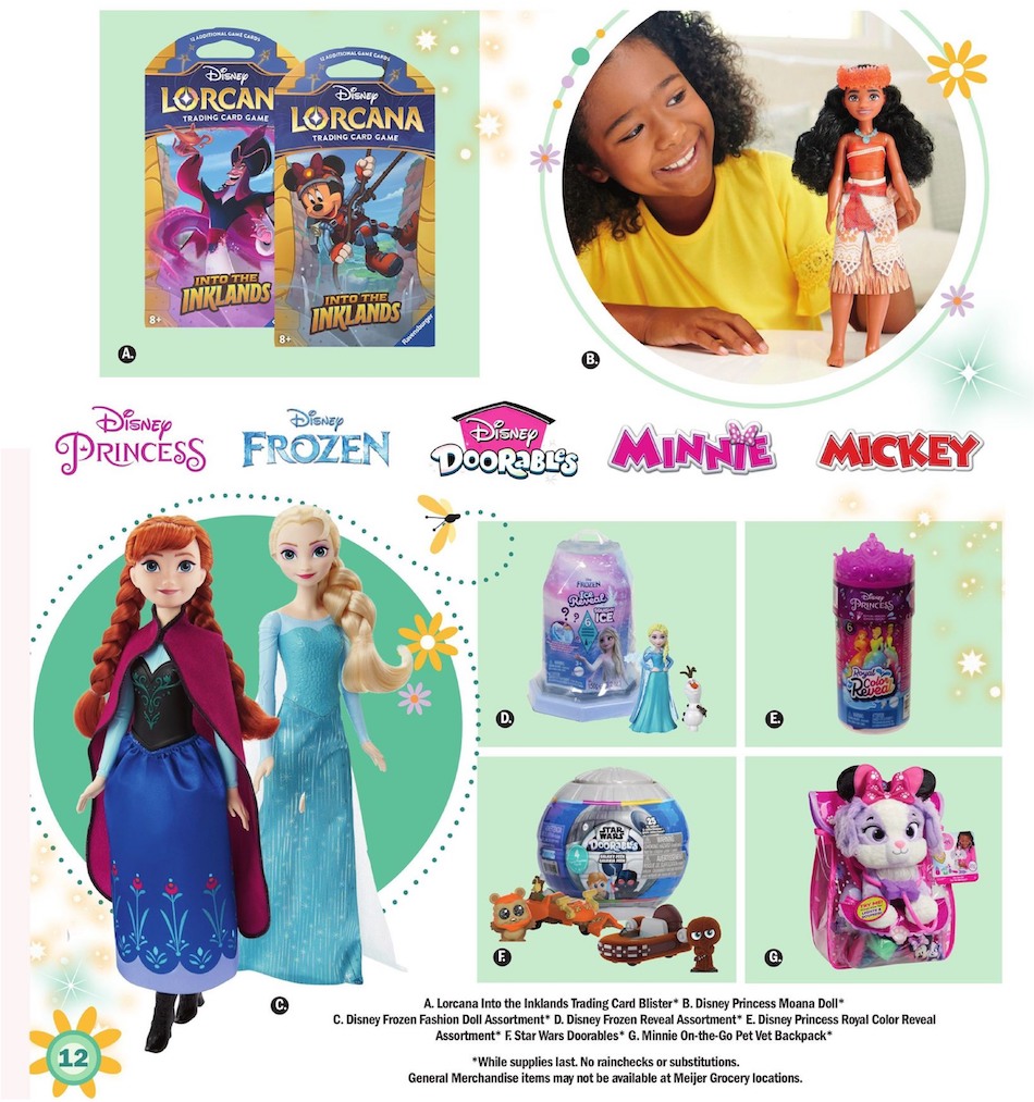 Meijer Ad Easter Toy Guide 17th – 31st March 2024 Page 12