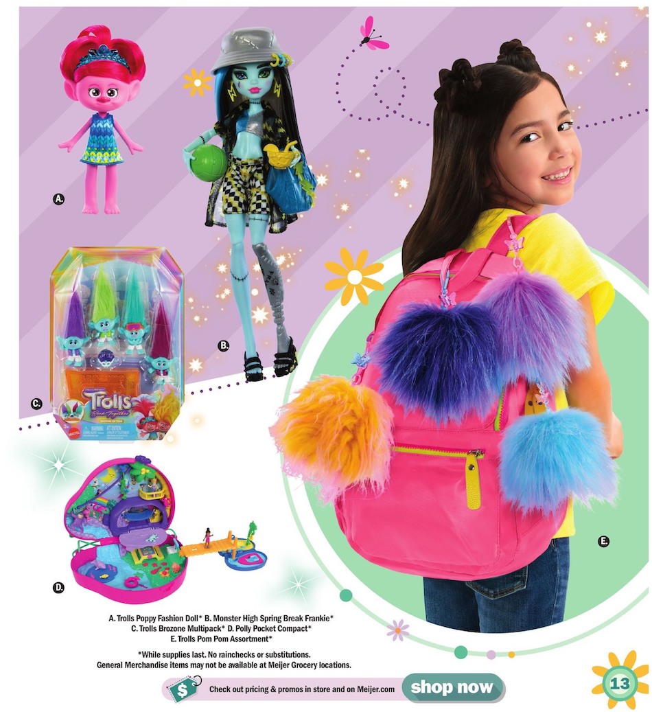 Meijer Ad Easter Toy Guide 17th – 31st March 2024 Page 13