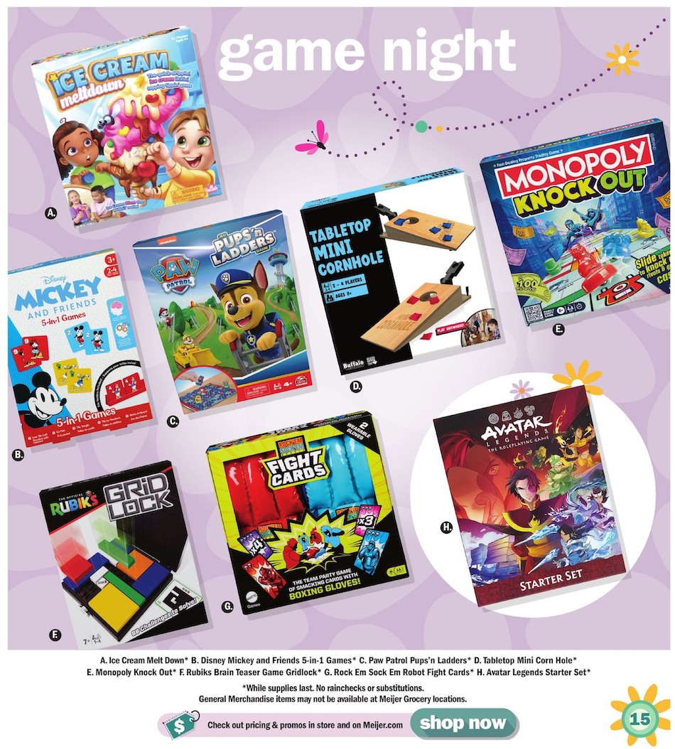 Meijer Ad Easter Toy Guide 17th – 31st March 2024 Page 15