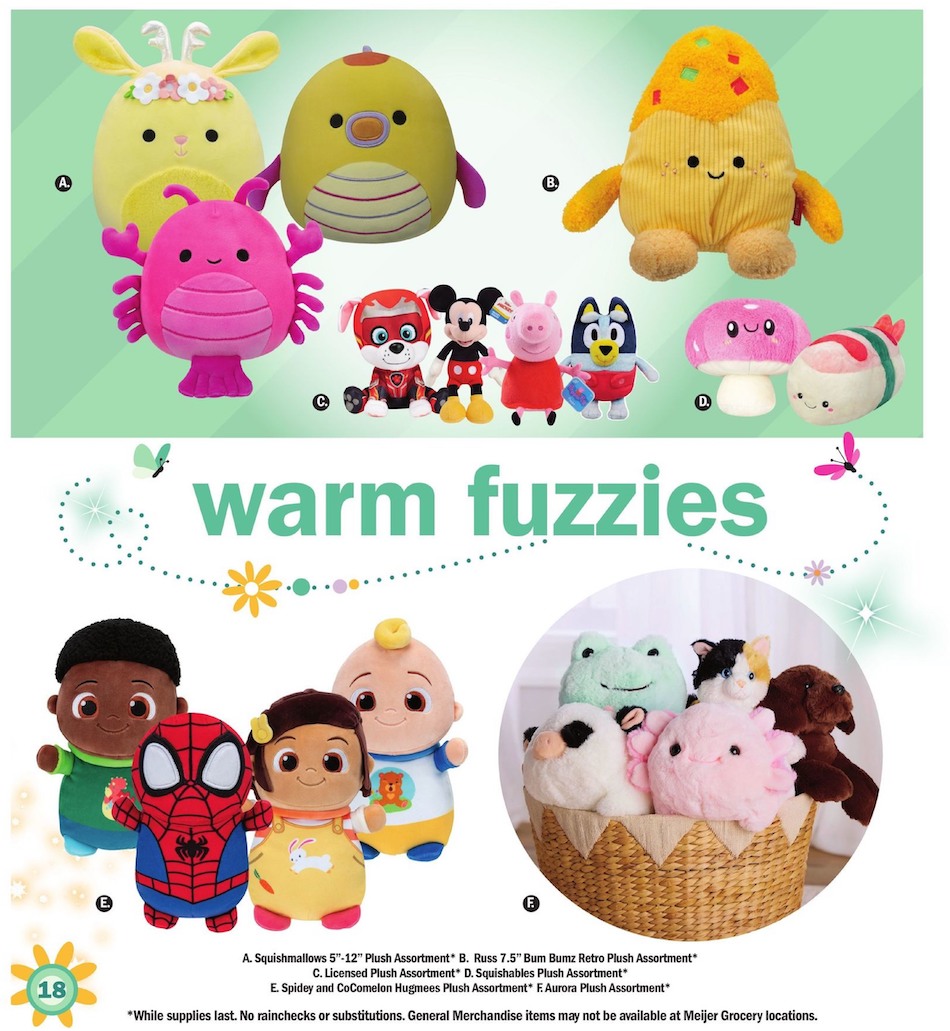 Meijer Ad Easter Toy Guide 17th – 31st March 2024 Page 18