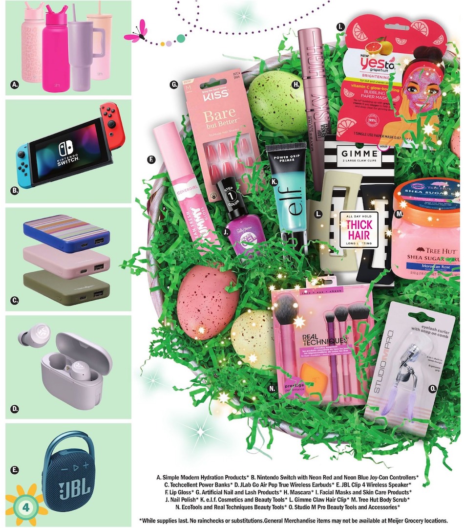Meijer Ad Easter Toy Guide 17th – 31st March 2024 Page 4
