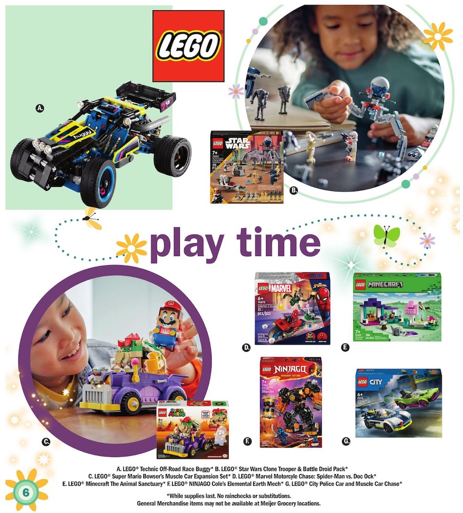 Meijer Ad Easter Toy Guide 17th – 31st March 2024 Page 6