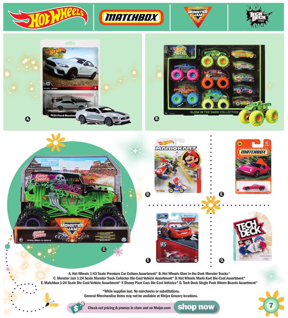 Meijer Ad Easter Toy Guide 17th – 31st March 2024 Page 7