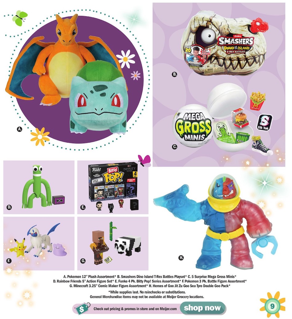 Meijer Ad Easter Toy Guide 17th – 31st March 2024 Page 9