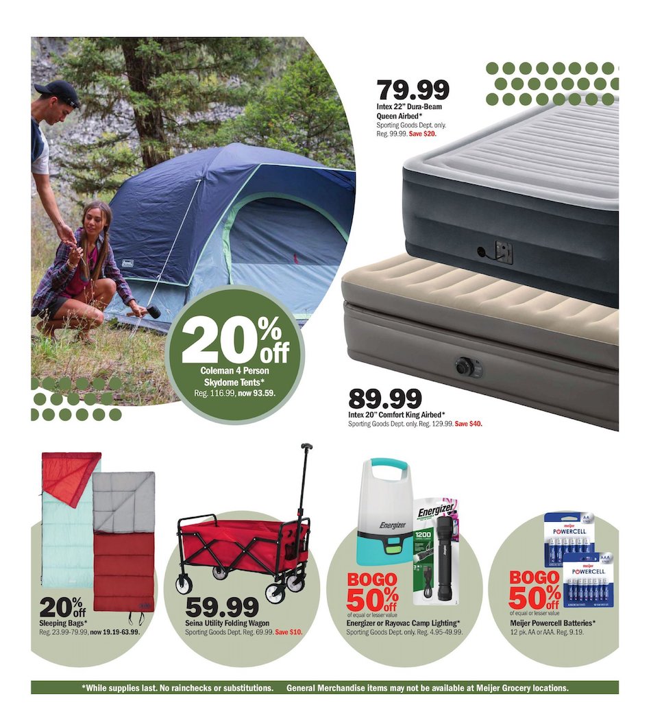 Meijer Ad Get Outside 21st – 27th April 2024 Page 2