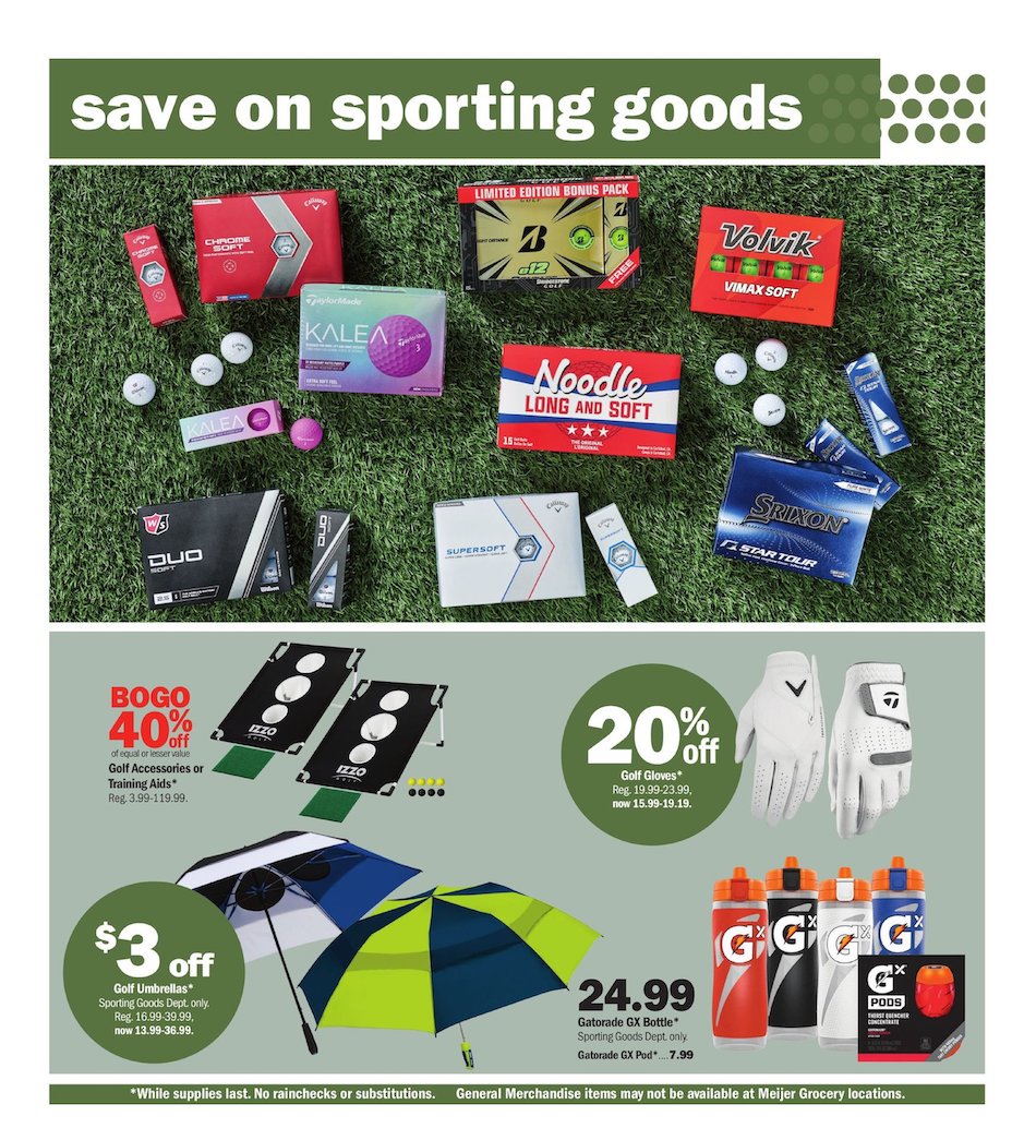 Meijer Ad Get Outside 21st – 27th April 2024 Page 4
