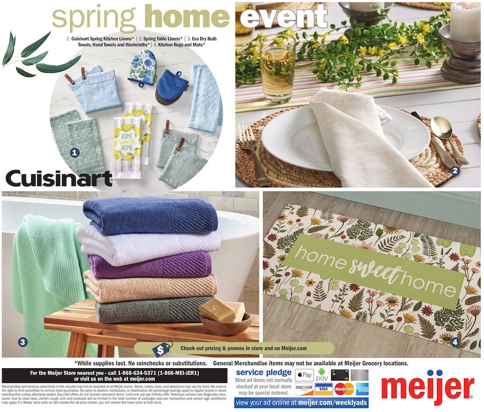 Meijer Ad Home Spring 26th Feb 2023 – 15th Apr 2023 Page 8
