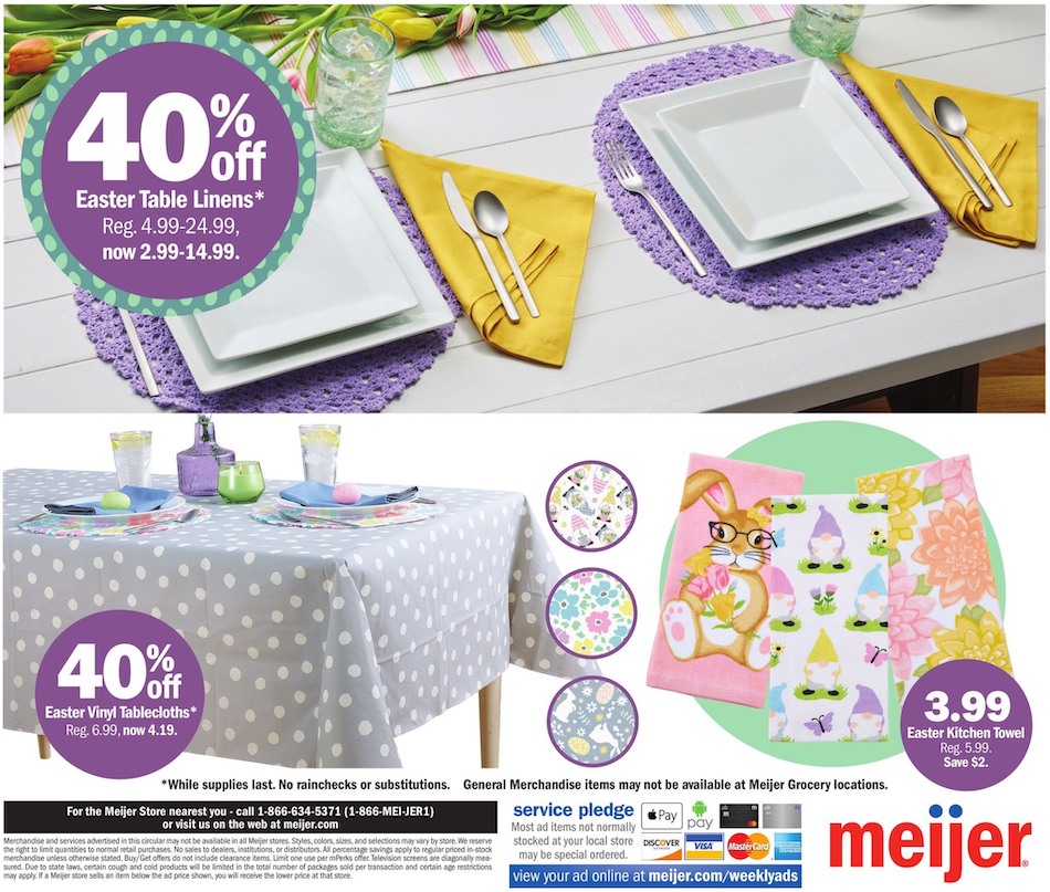 Meijer Easter Ad 26th March – 9th April 2023 Page 12