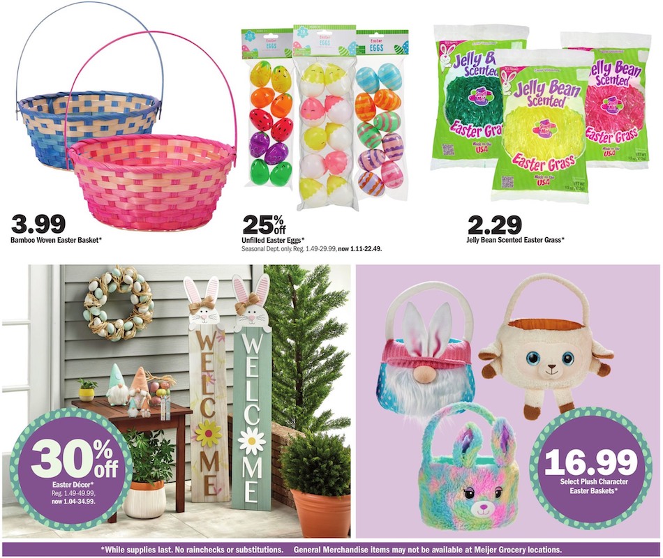 Meijer Easter Ad 26th March – 9th April 2023 Page 8