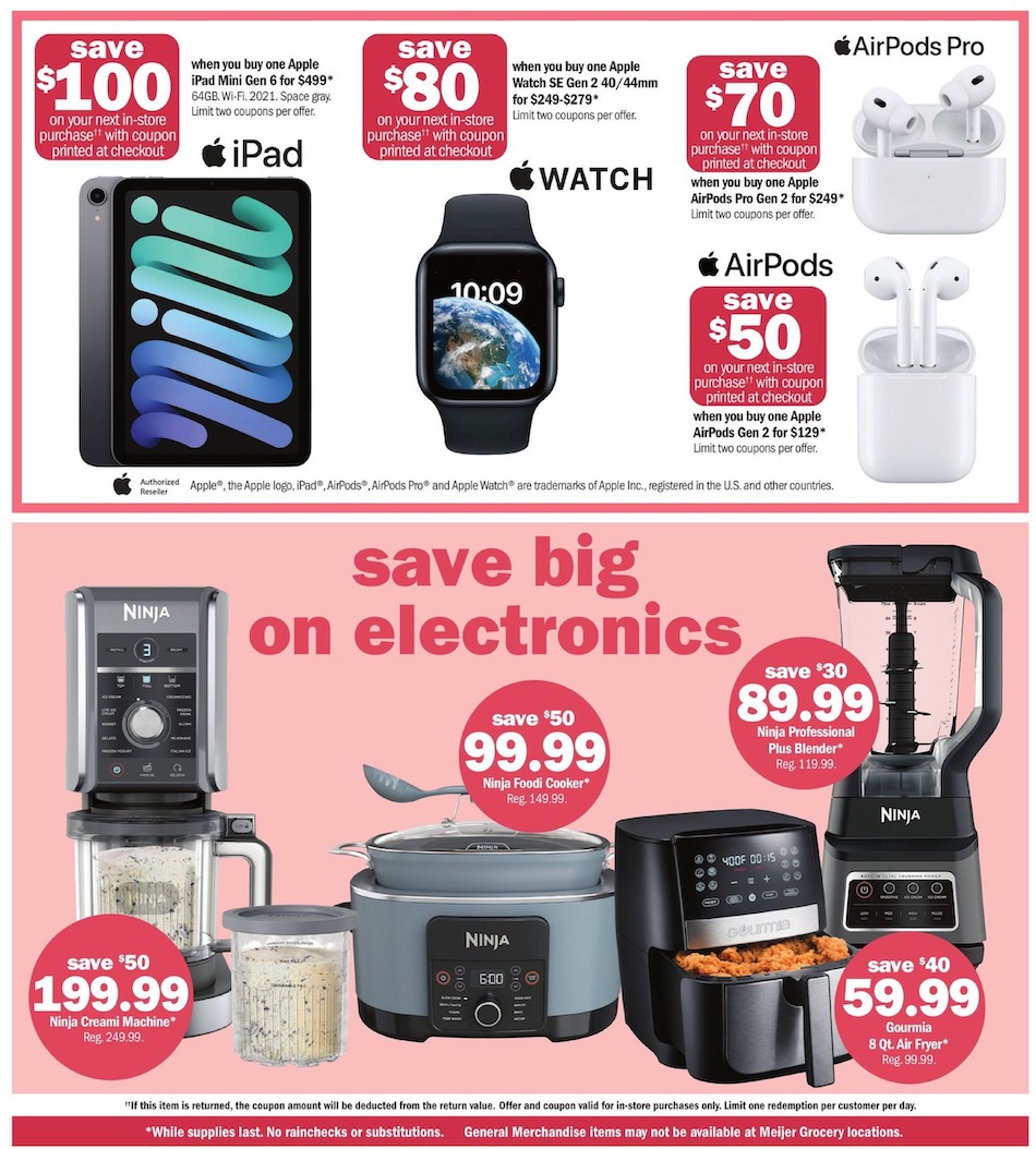 Meijer Mother’s Day Ad 28th April – 4th May 2024 Page 4