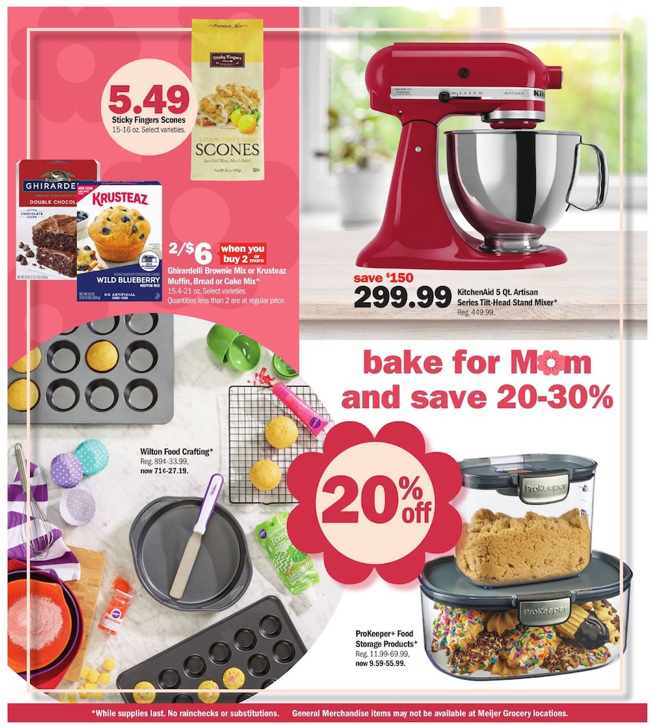 Meijer Mother’s Day Ad 28th April – 4th May 2024 Page 5
