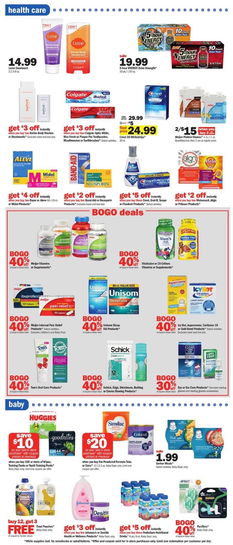 Meijer Weekly Ad 21st – 27th April 2024 Page 16