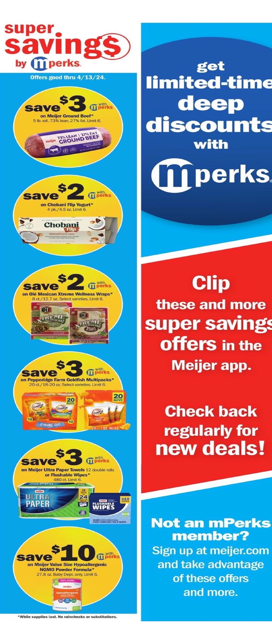 Meijer Weekly Ad 7th – 13th April 2024 Page 2
