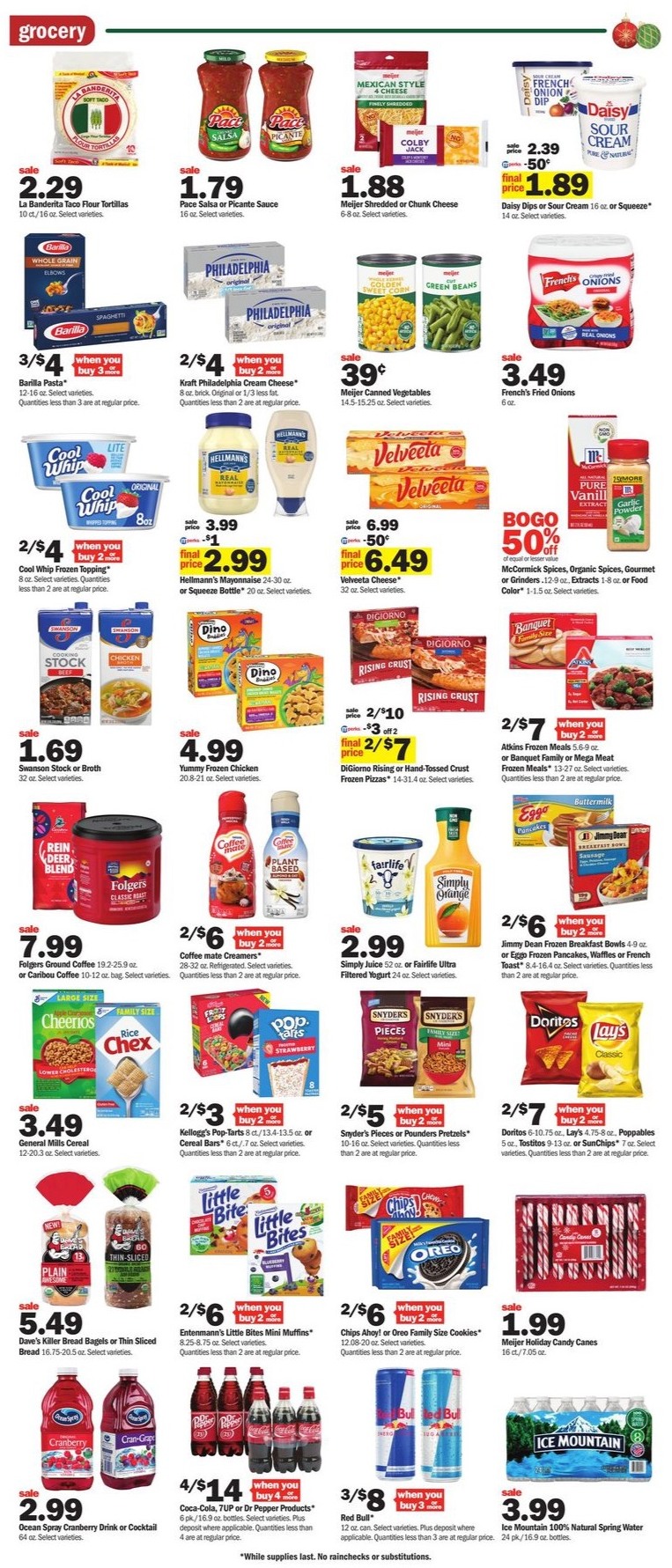 Meijer Weekly Ad Christmas 17th – 24th December 2023 Page 3