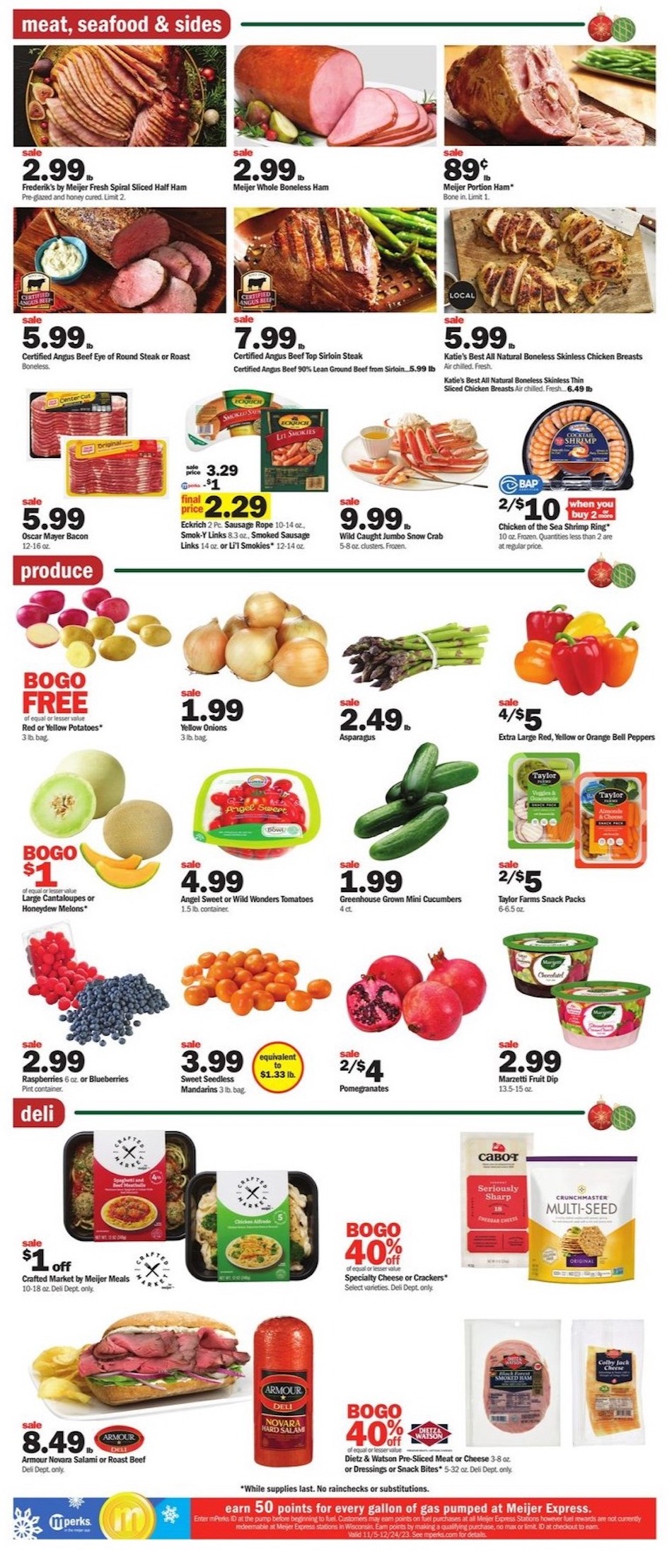 Meijer Weekly Ad 3rd – 9th December 2023 Page 2