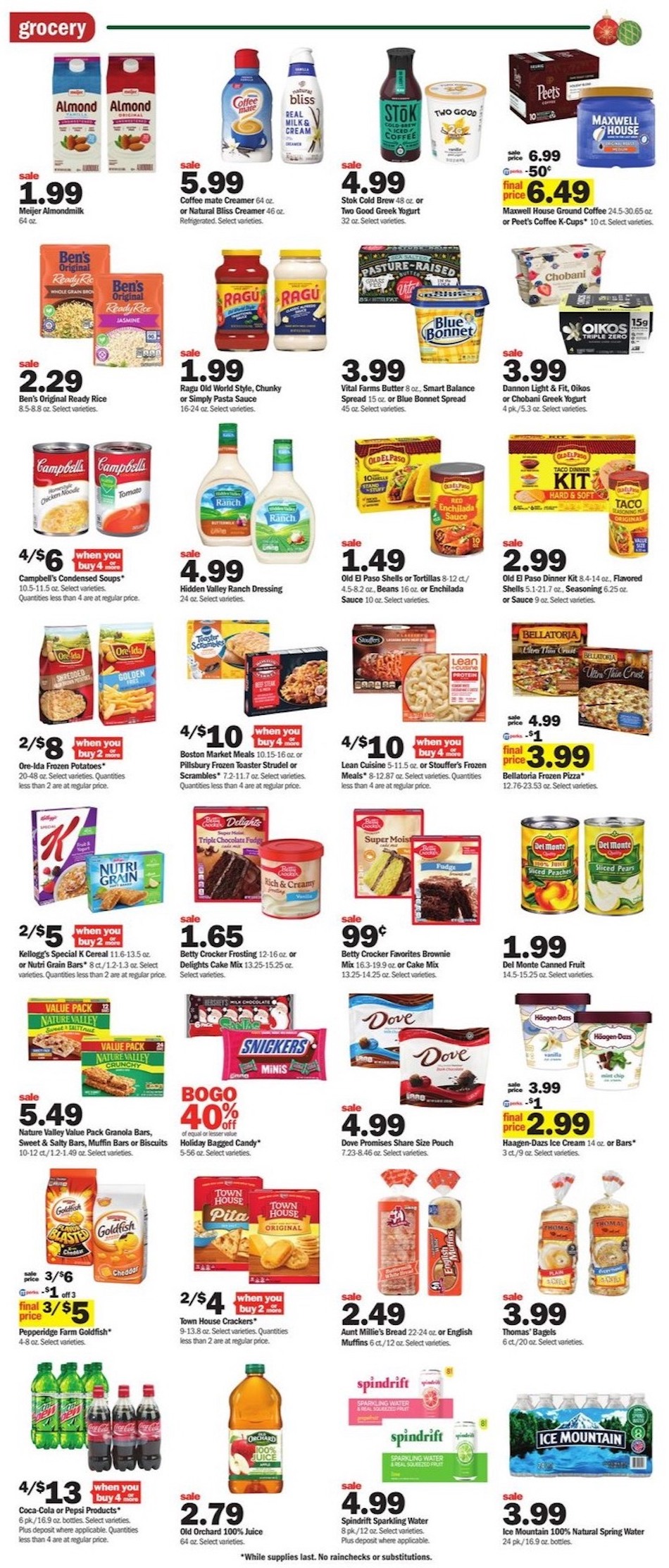 Meijer Weekly Ad 3rd – 9th December 2023 Page 3