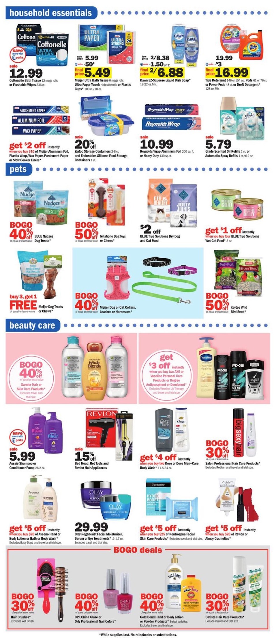 Meijer Weekly Ad Easter 26th March – 1st April 2023 Page 17