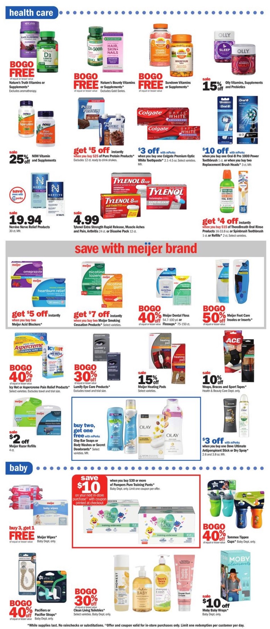 Meijer Weekly Ad Easter 26th March – 1st April 2023 Page 18