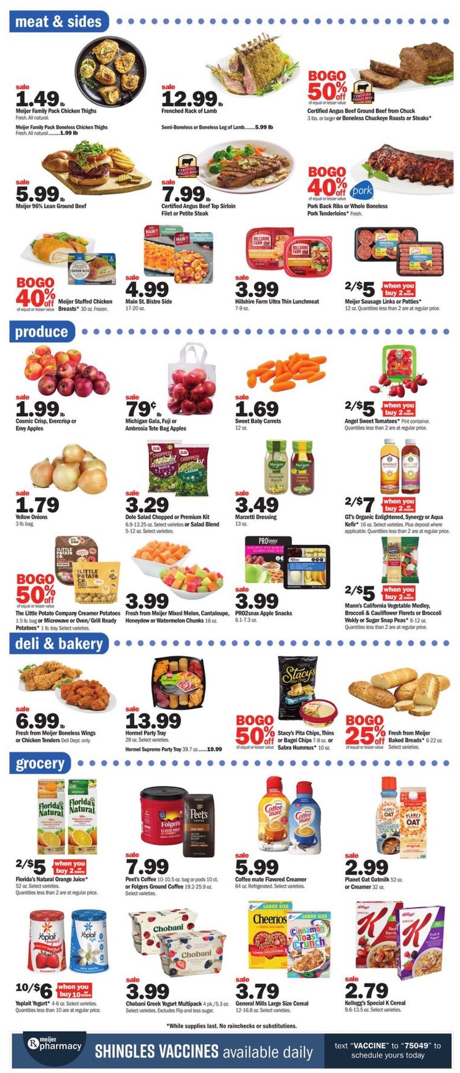Meijer Weekly Ad Easter 26th March – 1st April 2023 Page 3