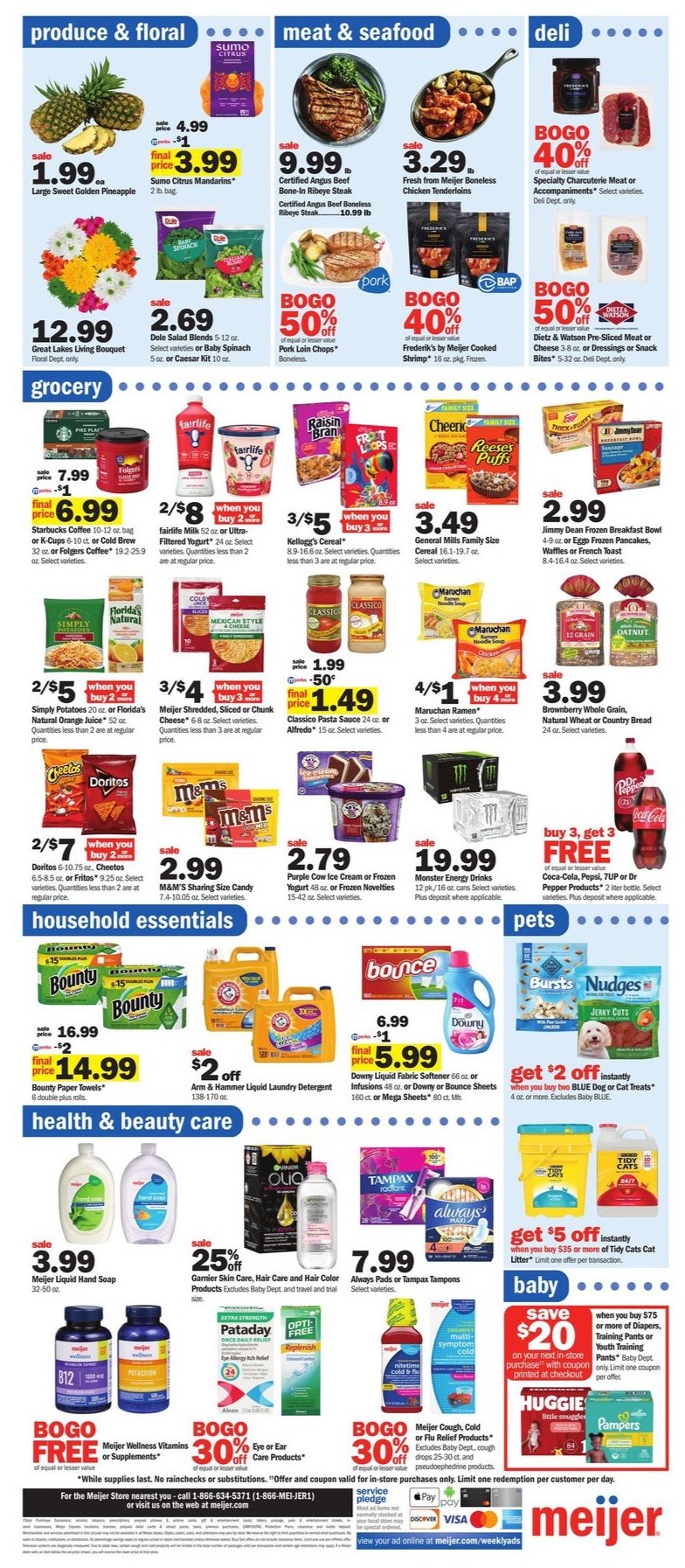 Meijer Weekly Ad 14th – 20th January 2024 Page 2