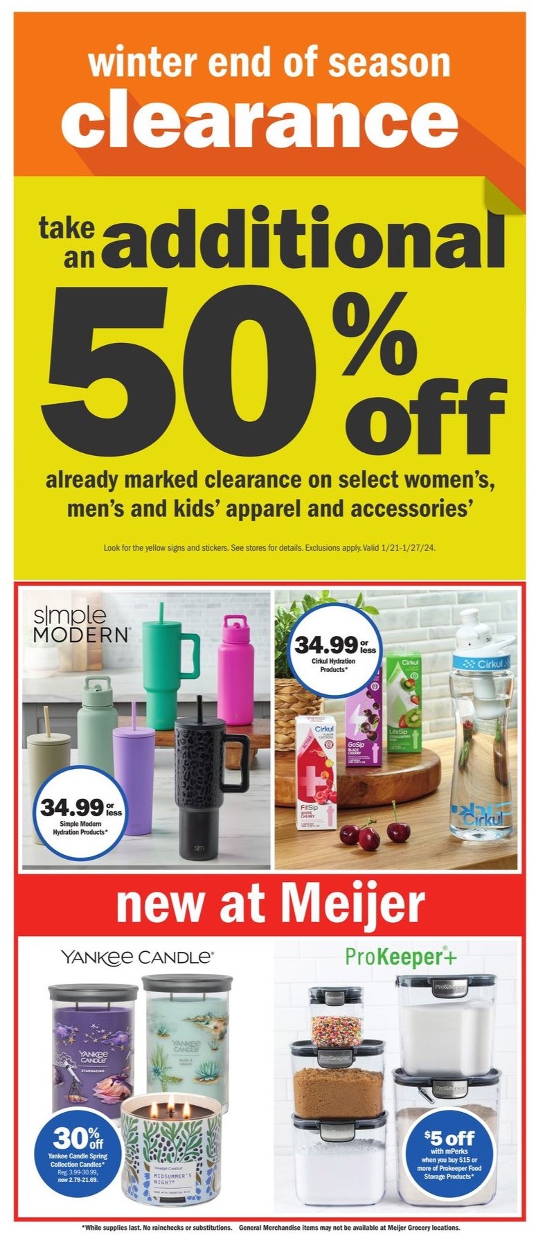 Meijer Weekly Ad 21st – 27th January 2024 Page 22
