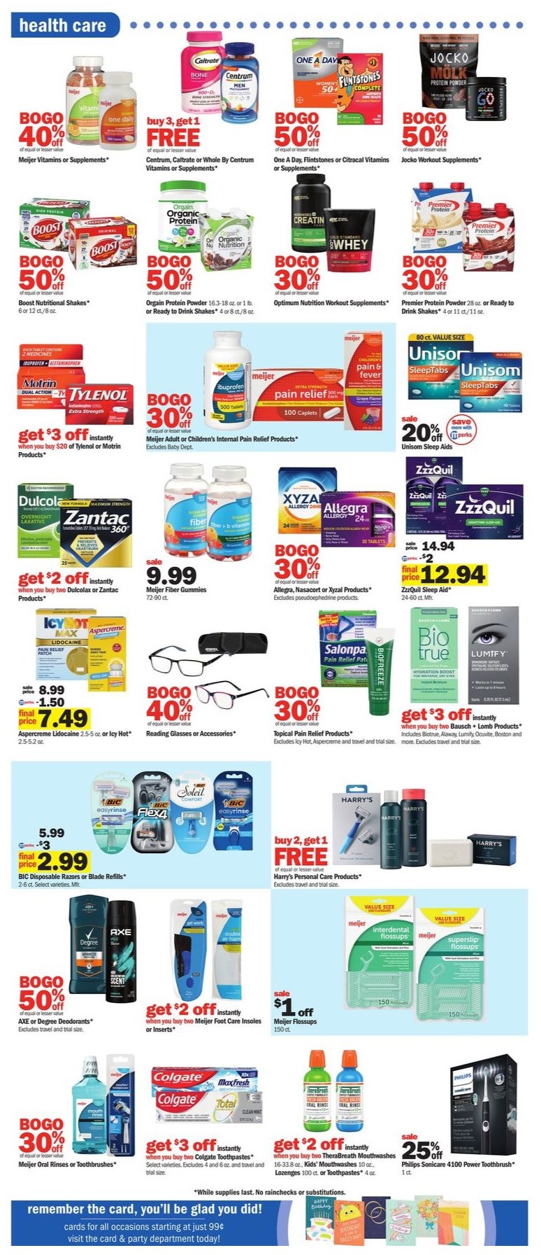 Meijer Weekly Ad 7th – 14th January 2024 Page 16