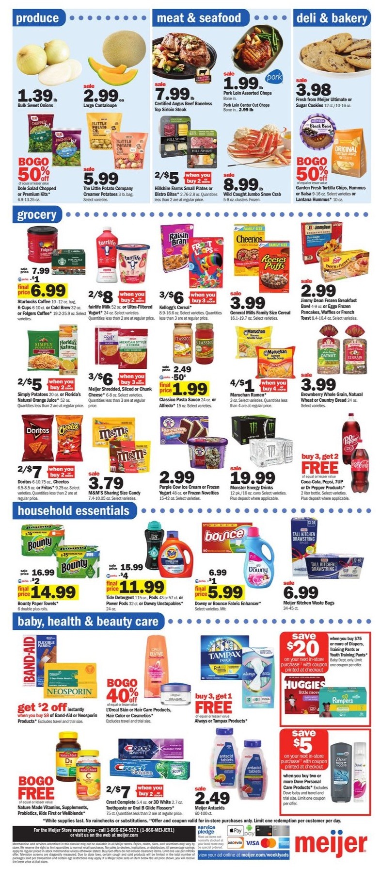 Meijer Weekly Ad 7th – 14th January 2024 Page 2