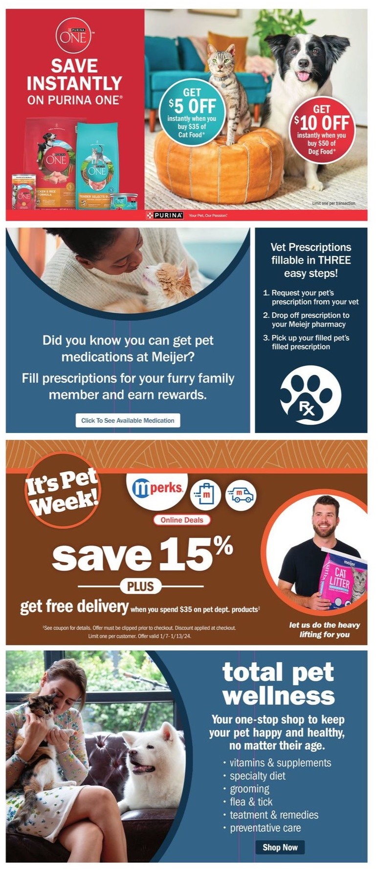 Meijer Weekly Ad 7th – 14th January 2024 Page 20