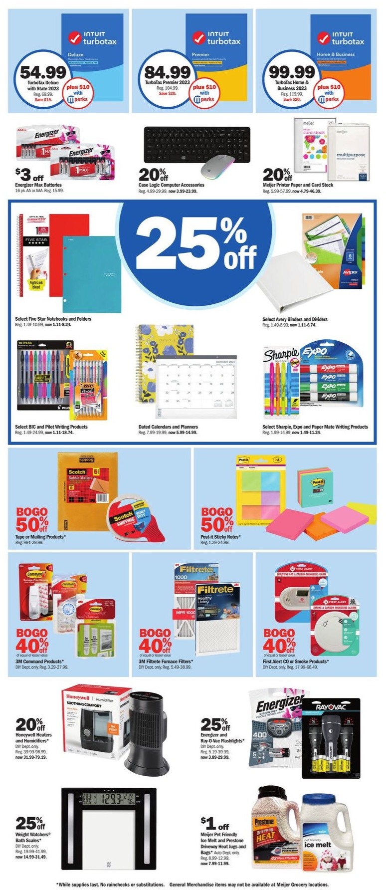 Meijer Weekly Ad 7th – 14th January 2024 Page 23