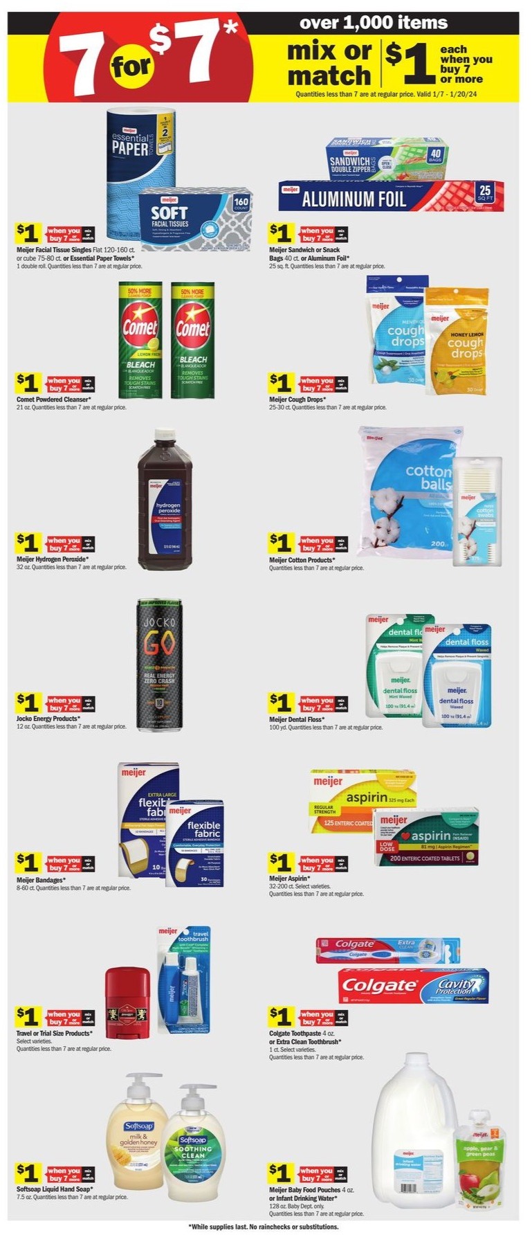 Meijer Weekly Ad 7th – 14th January 2024 Page 8