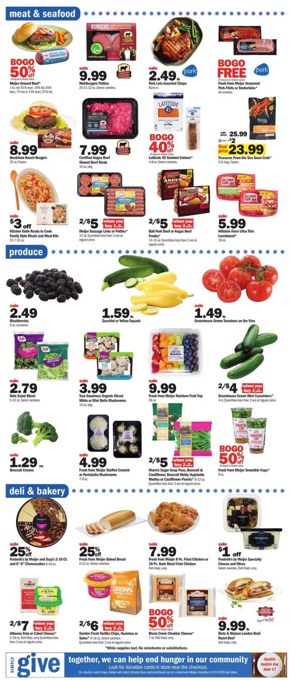 Meijer Weekly Ad 11th – 17th June 2023 Page 4