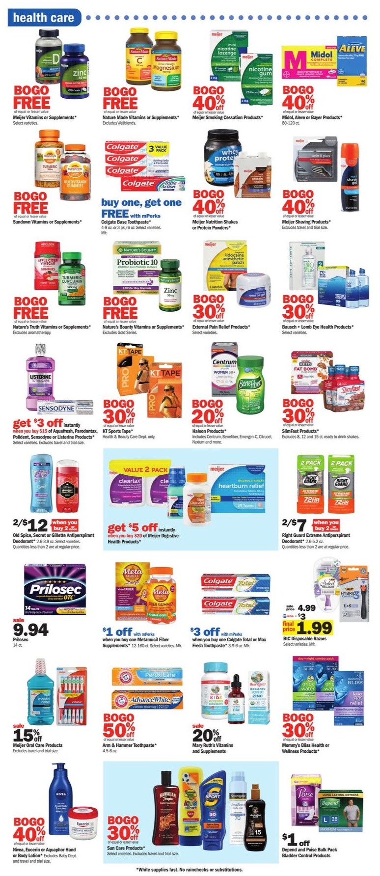Meijer Weekly Ad Sale 19th – 25th March 2023 Page 16