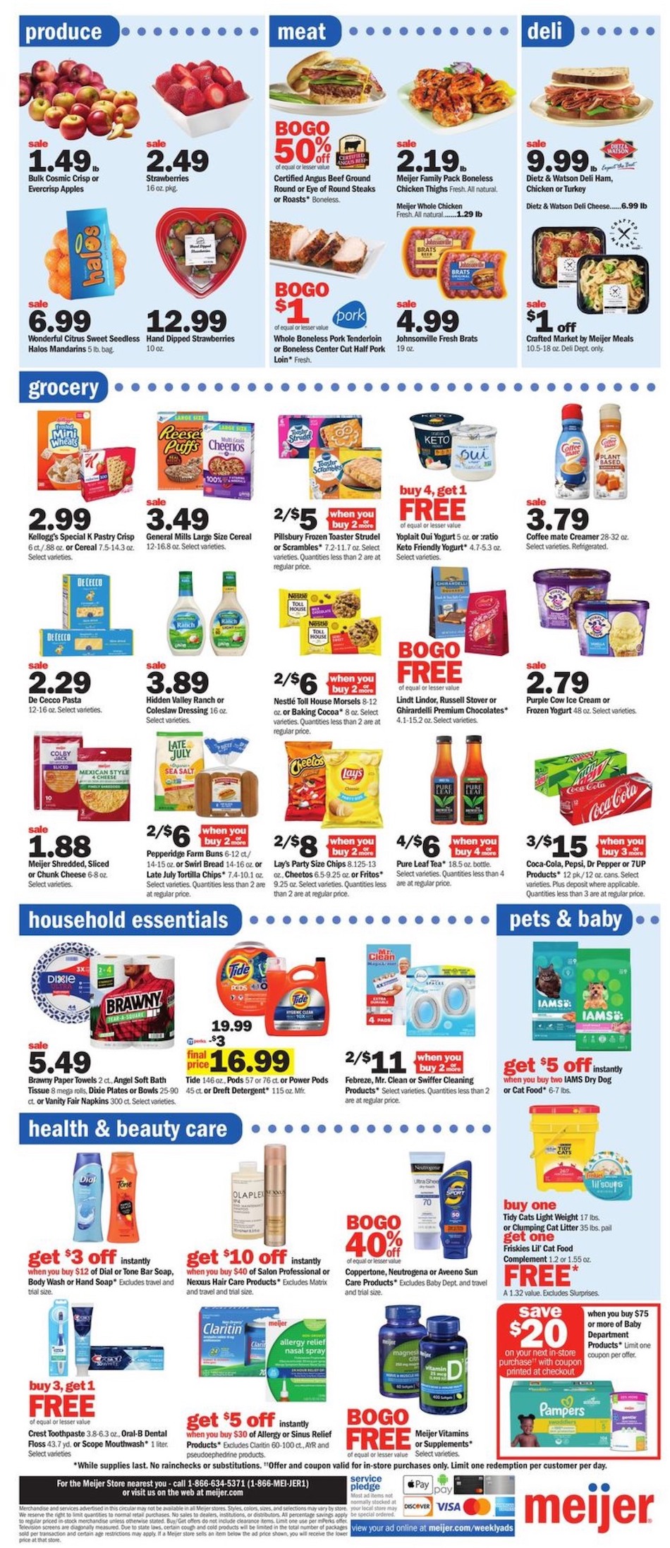 Meijer Weekly Ad Sale 7th – 14th May 2023 Page 3