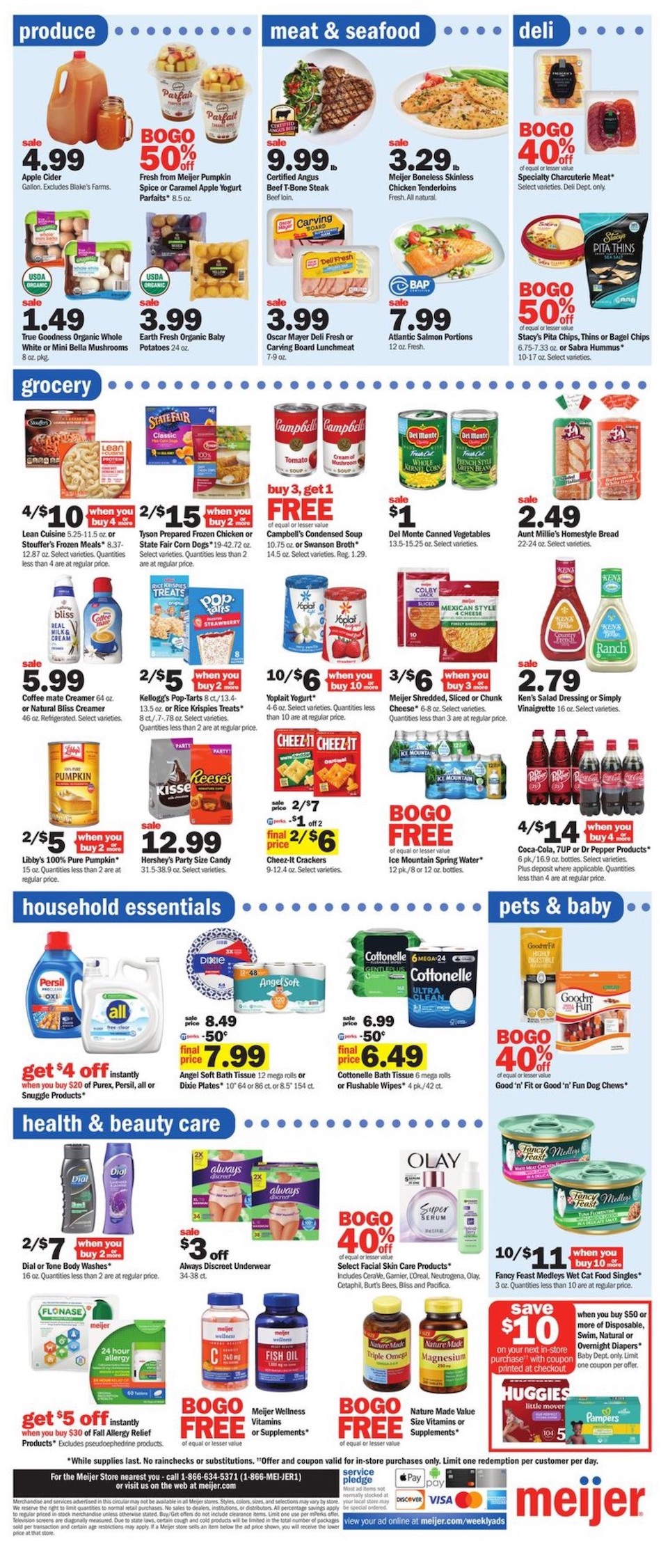 Meijer Weekly Ad 22nd – 28th October 2023 Page 2
