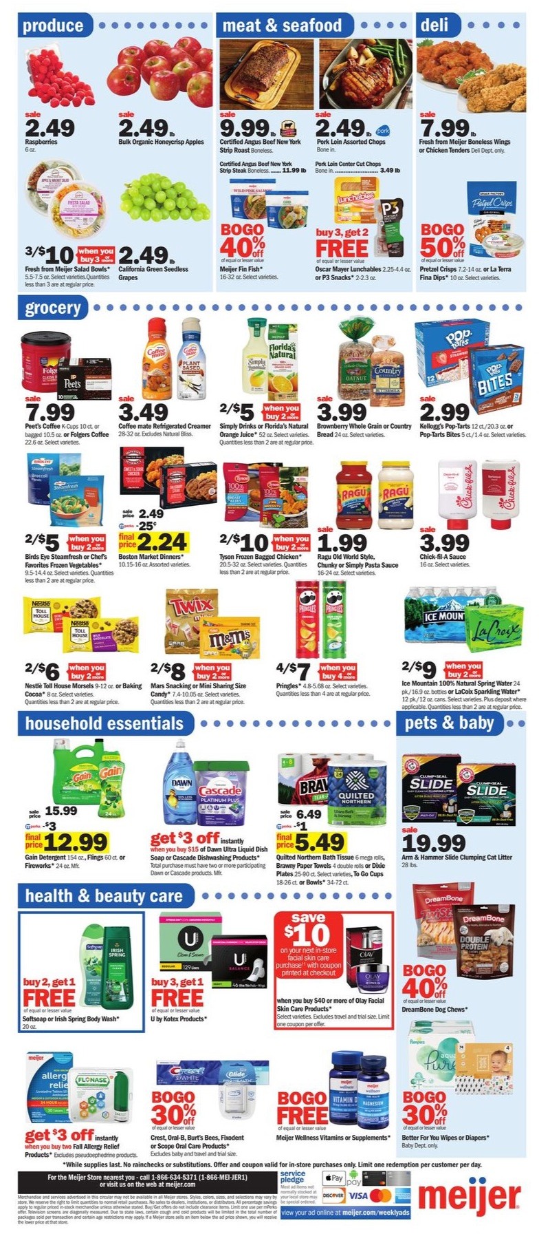Meijer Weekly Ad 8th – 14th October 2023 Page 2