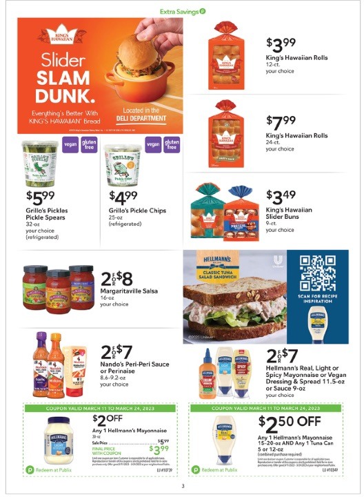 Publix Ad Coupons 11th – 24th March 2023 Page 3