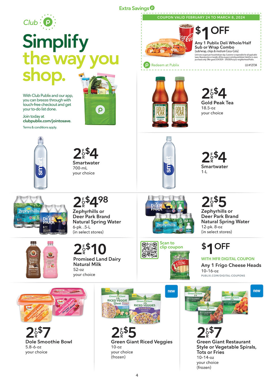 Publix Ad Extra 24th February – 8th March 2024 Page 4