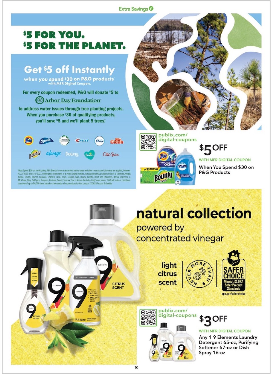 Publix Ad Extra Savings 22nd April – 5th May 2023 Page 10