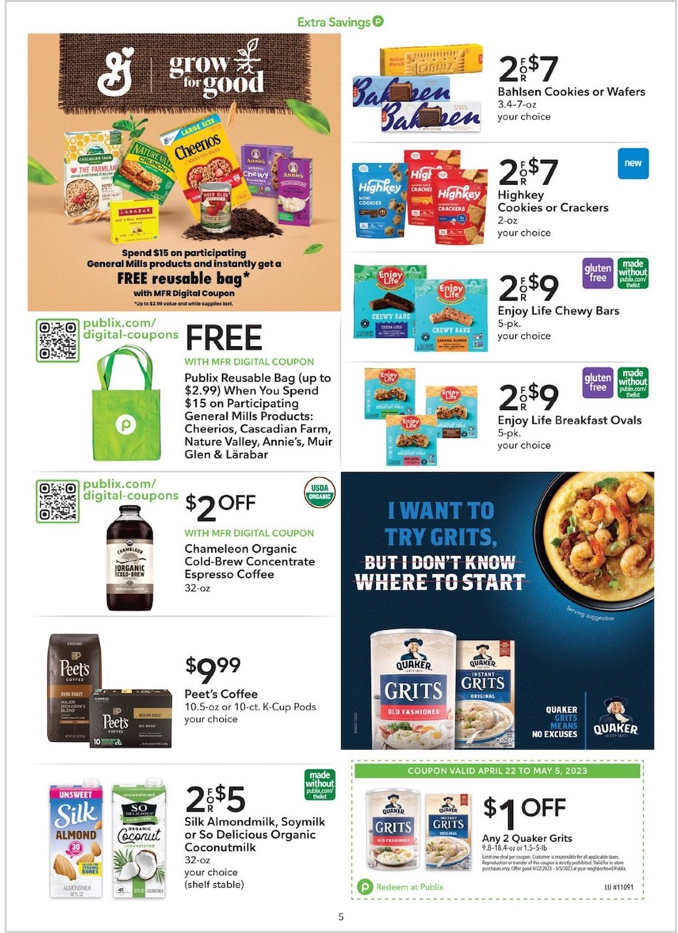 Publix Ad Extra Savings 22nd April – 5th May 2023 Page 5