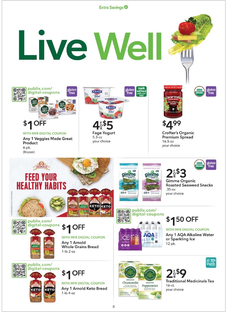 Publix Ad Extra Savings 22nd April – 5th May 2023 Page 8