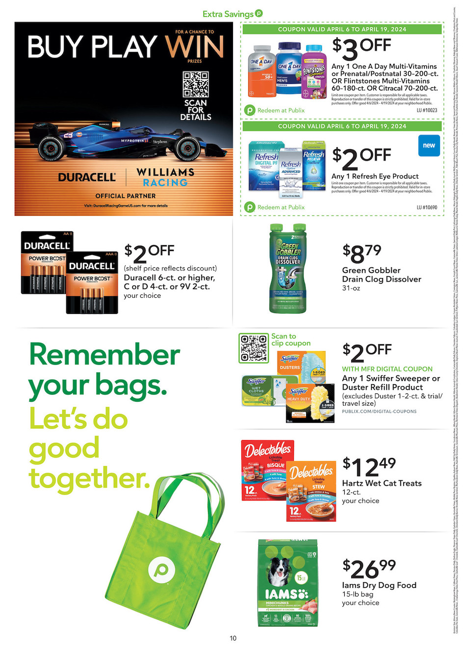 Publix Ad Extra Savings 6th – 19th April 2024 Page 10
