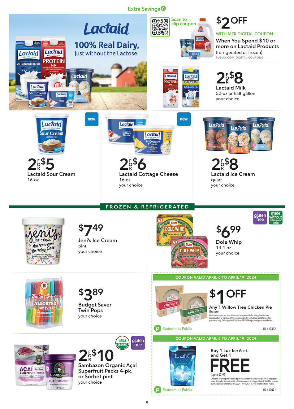 Publix Ad Extra Savings 6th – 19th April 2024 Page 5