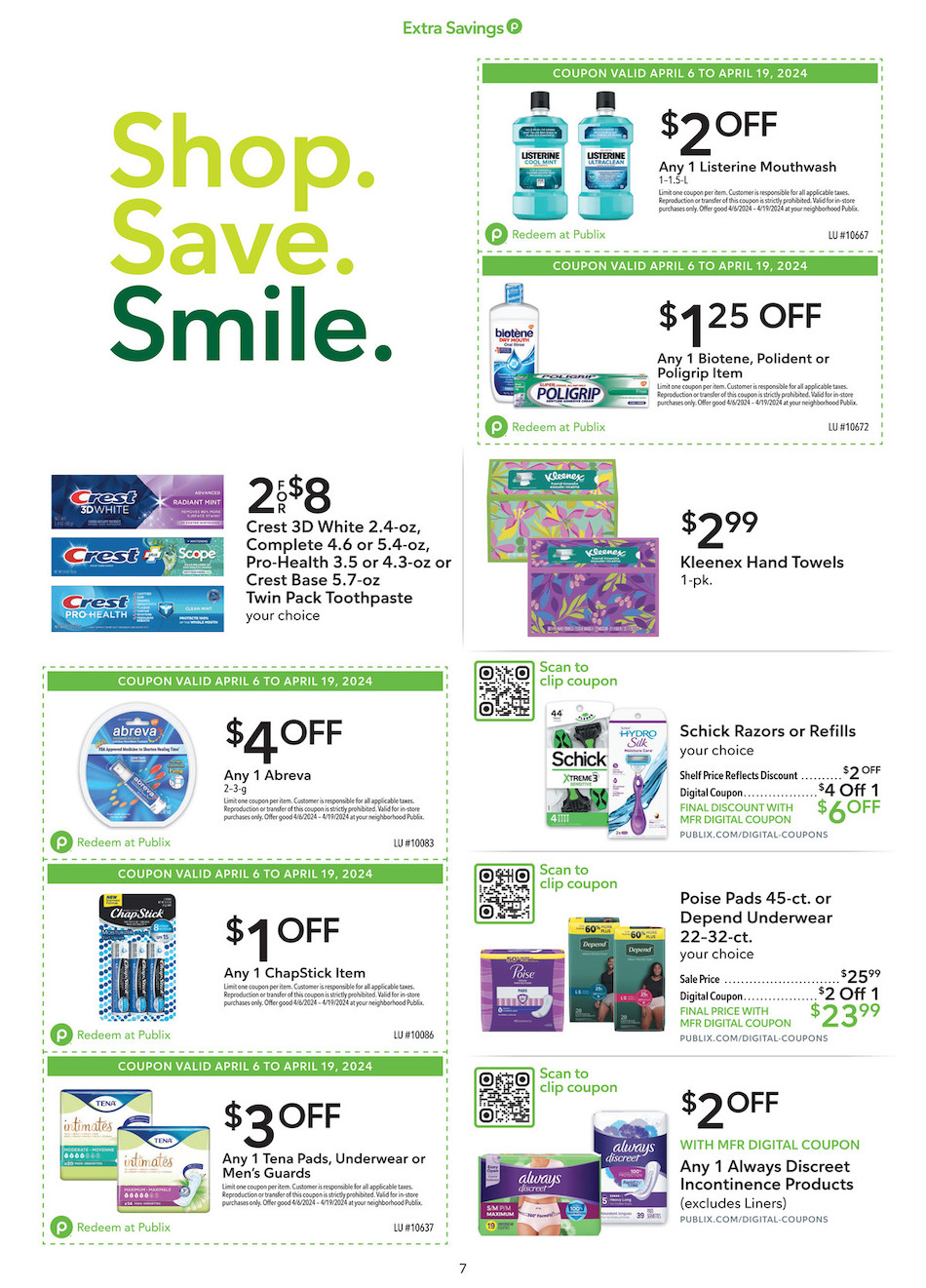 Publix Ad Extra Savings 6th – 19th April 2024 Page 7