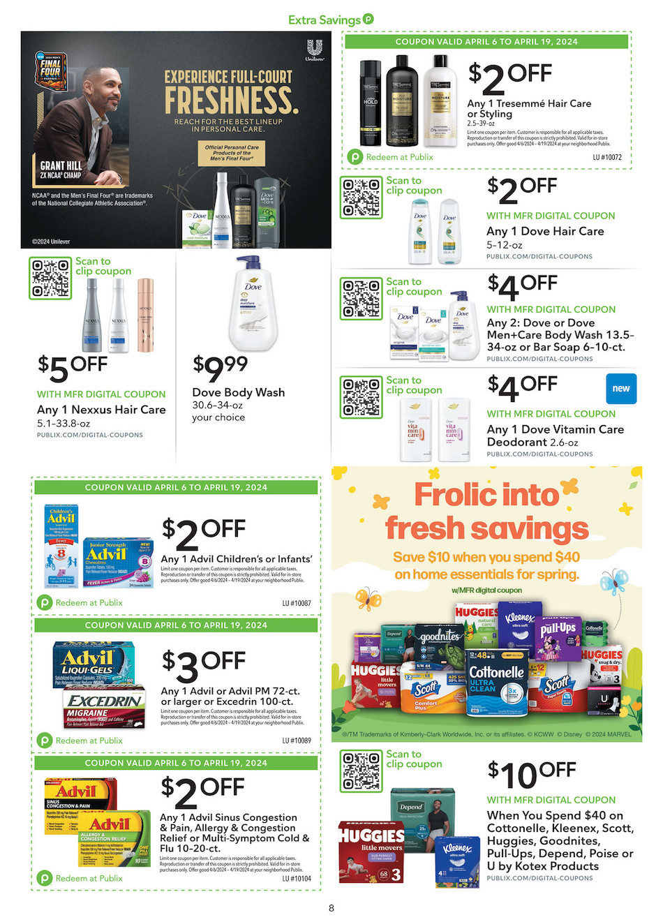 Publix Ad Extra Savings 6th – 19th April 2024 Page 8