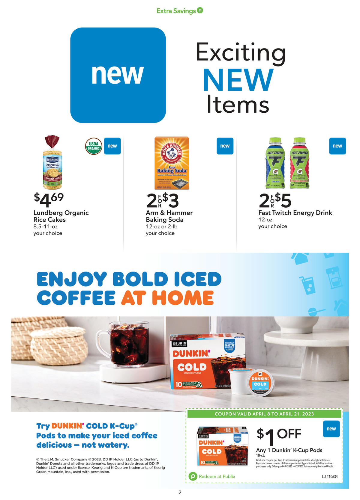 Publix Ad Extra Savings 8th – 21st April 2023 Page 2