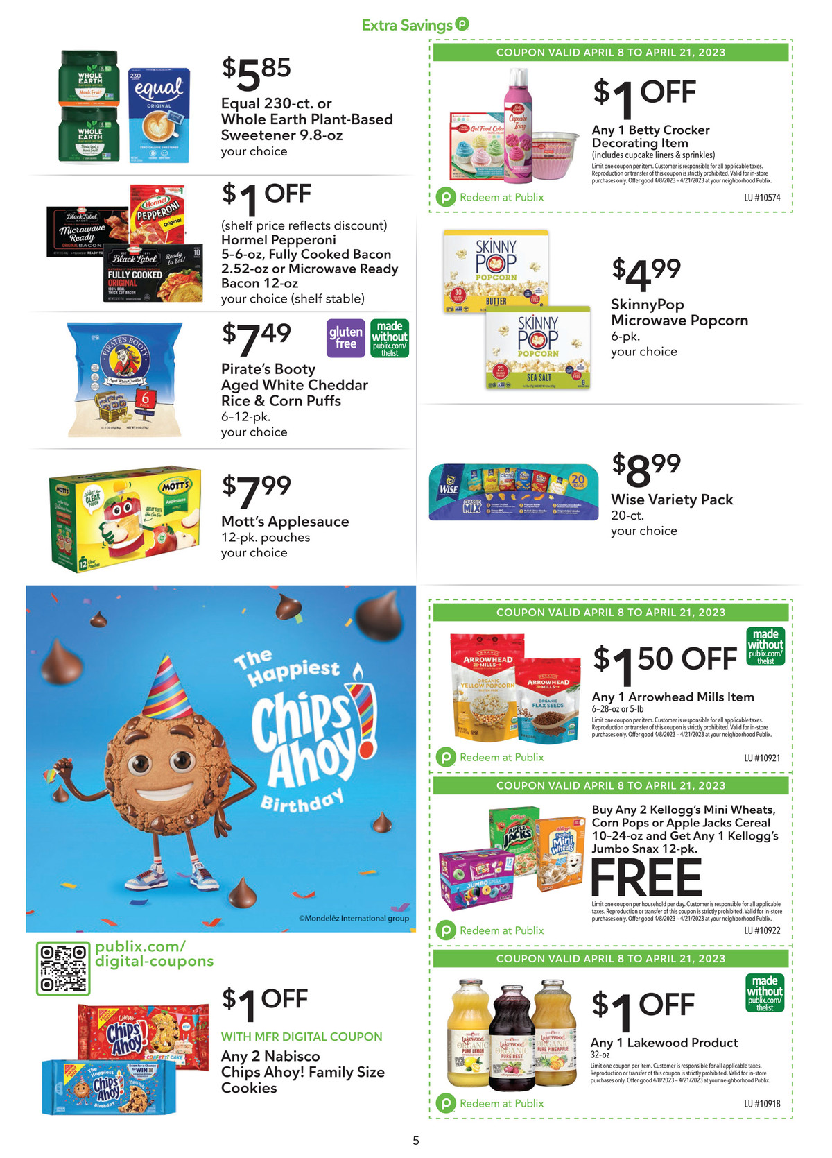 Publix Ad Extra Savings 8th – 21st April 2023 Page 5