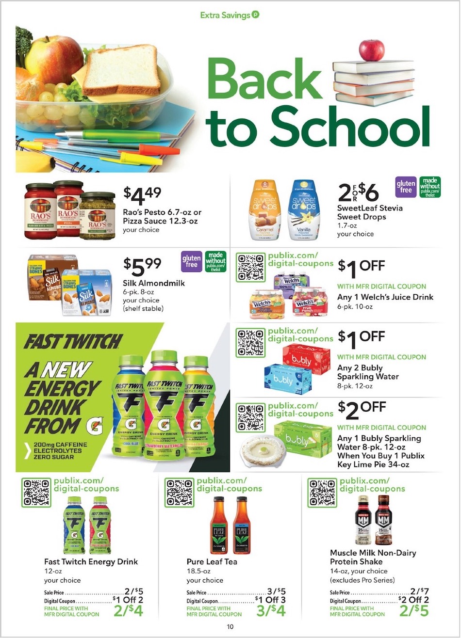 Publix Ad Extra Savings 12th – 25th August 2023 Page 10