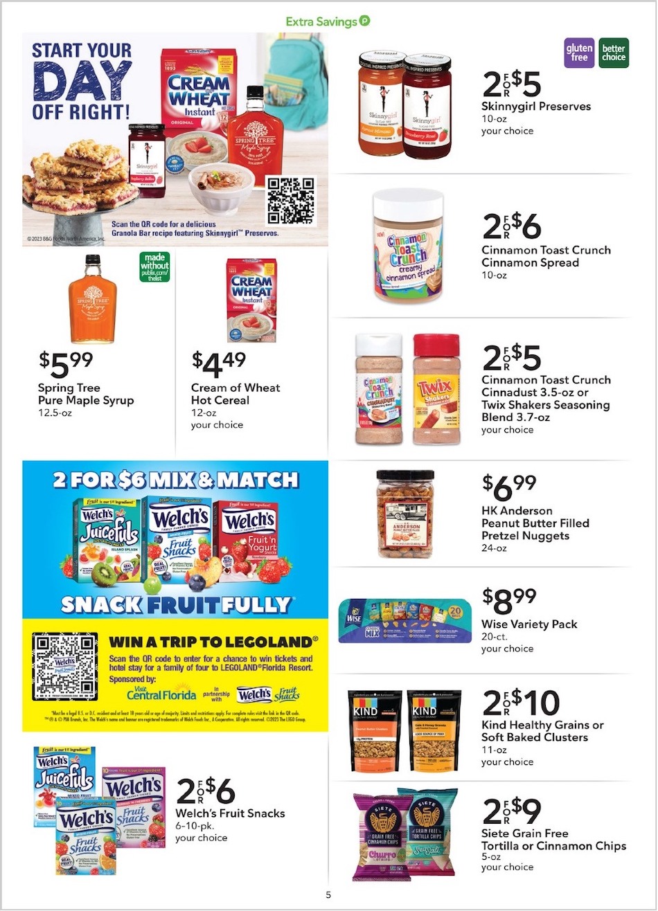 Publix Ad Extra Savings 12th – 25th August 2023 Page 5