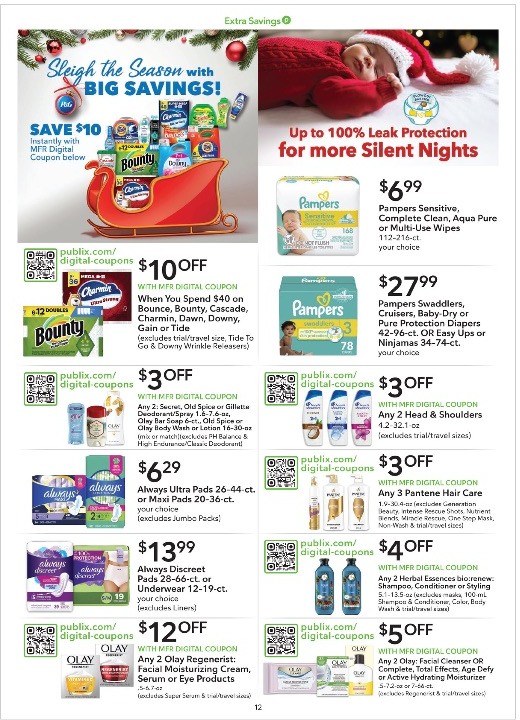 Publix Ad Extra Savings 2nd – 15th December 2023 Page 12